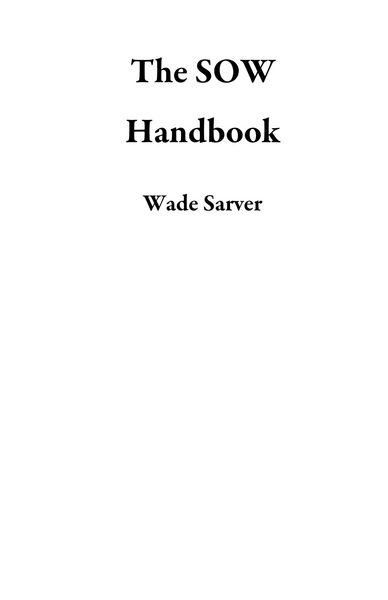 Produktbild: The SOW Handbook