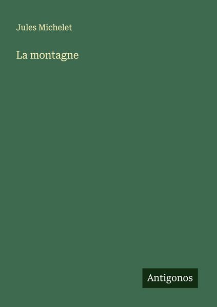 Produktbild: La montagne