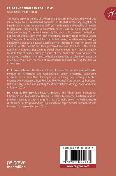 Produktbild: Religions and the Global Rise of Civilizational Populism