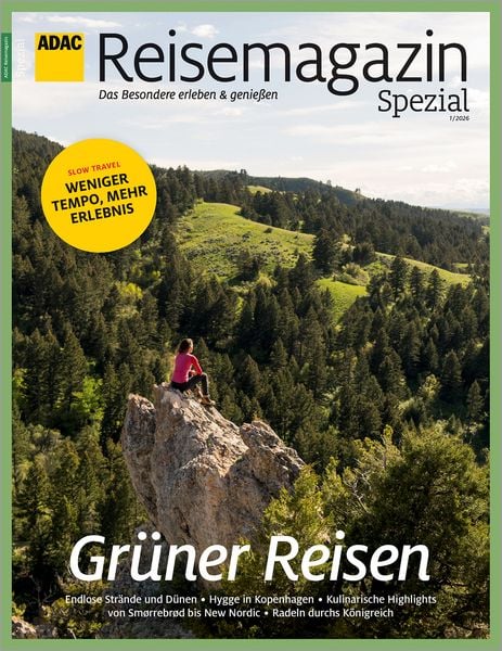 Produktbild: ADAC Reisemagazin mit Titelthema Gr&uuml;ner Reisen