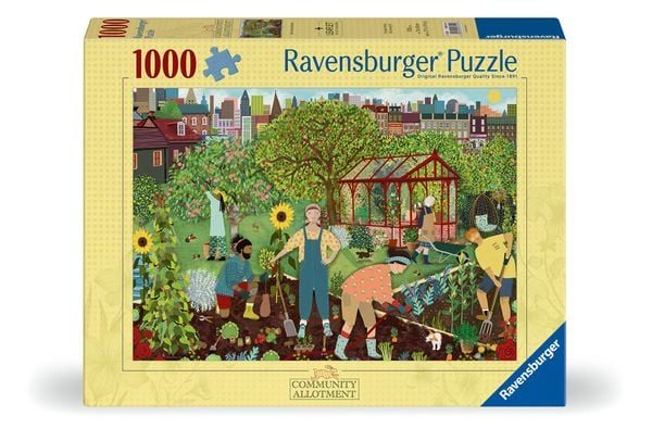 Produktbild: Erwachsenenpuzzle 1000 Teile - Gemeinschaftsgarten