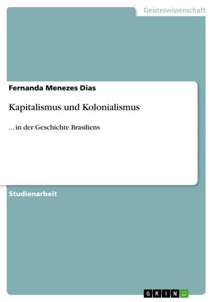Produktbild: Kapitalismus und Kolonialismus