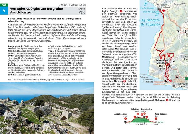 Produktbild: ROTHER Wanderf&uuml;hrer Korfu. 36 Touren auf Griechenlands gr&uuml;nster Insel &ndash; mit Pax&oacute;s und den Diapontischen Inseln