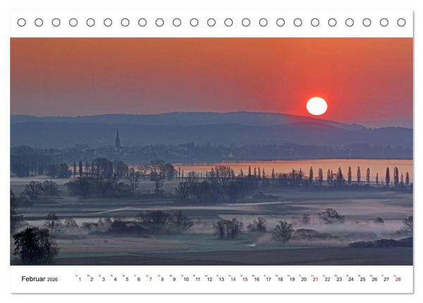 Produktbild: Hegau und See (Tischkalender 2026 DIN A5 quer), CALVENDO Monatskalender