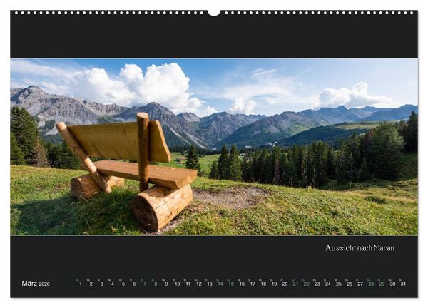 Produktbild: Arosa Panorama (Wandkalender 2026 DIN A2 quer), CALVENDO Monatskalender