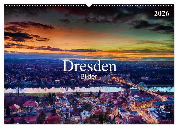 Produktbild: Dresden Bilder 2026 (Wandkalender 2026 DIN A2 quer), CALVENDO Monatskalender