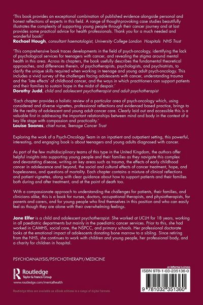 Produktbild: Perspectives from a Psych-Oncology Team Working with Teenagers and Young Adults with Cancer