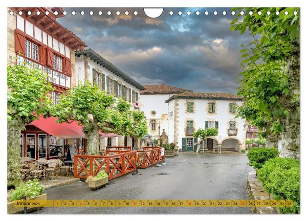 Produktbild: Das Baskenland (Wandkalender 2026 DIN A4 quer), CALVENDO Monatskalender