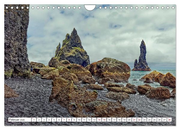 Produktbild: Die Farben Islands (Wandkalender 2026 DIN A4 quer), CALVENDO Monatskalender