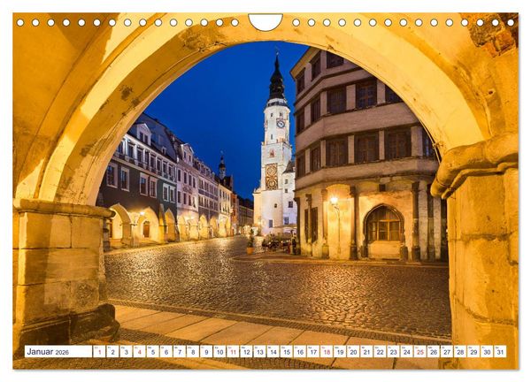 Produktbild: Traumkulisse G&Ouml;RLITZ (Wandkalender 2026 DIN A4 quer), CALVENDO Monatskalender