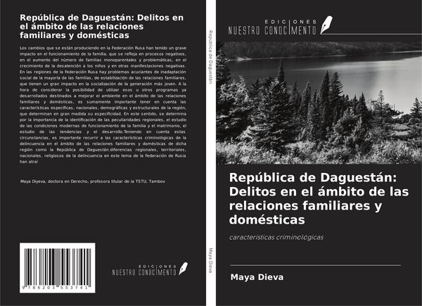 Produktbild: Rep&uacute;blica de Daguest&aacute;n: Delitos en el &aacute;mbito de las relaciones familiares y dom&eacute;sticas