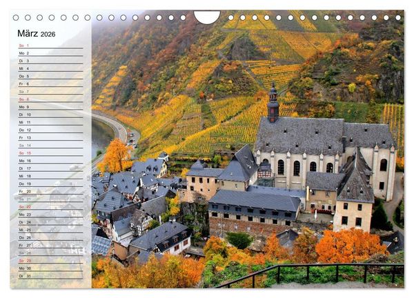 Produktbild: Eine Perle an der Mosel - Beilstein (Wandkalender 2026 DIN A4 quer), CALVENDO Monatskalender