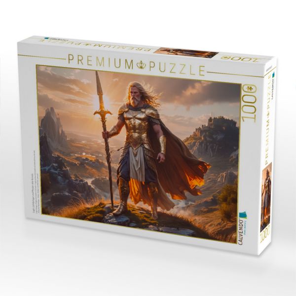 Produktbild: CALVENDO Puzzle Lugh, Lichtbringer und Meister aller K&uuml;nste | 1000 Teile Lege-Gr&ouml;&szlig;e 64x48cm Foto-Puzzle f&uuml;r gl&uuml;ckliche Stunden