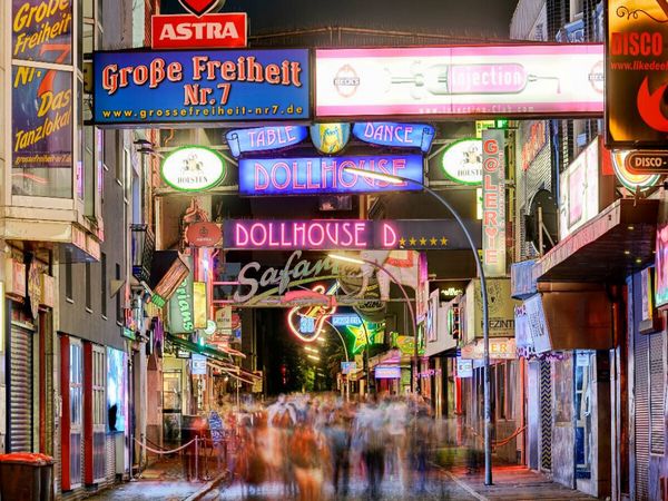 Produktbild: CALVENDO Puzzle Die Gro&szlig;e Freiheit auf St. Pauli in Hamburg | 1000 Teile Lege-Gr&ouml;&szlig;e 64x48cm Foto-Puzzle f&uuml;r gl&uuml;ckliche Stunden