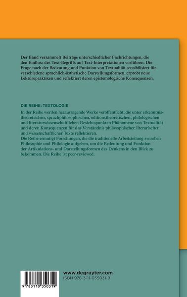 Produktbild: Textologie