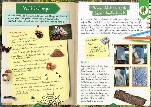 Produktbild: Naturforscher-Kids &ndash; Mitmachbuch im Wald