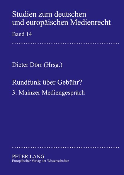 Produktbild: Rundfunk &uuml;ber Geb&uuml;hr?