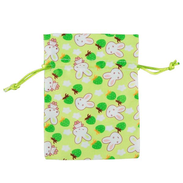 Produktbild: Idena Stoffs&auml;ckchen Ostern gr&uuml;n/Hase 10x13cm