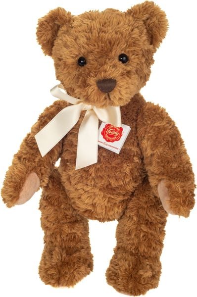 Teddy Hermann 91325 - Teddy Klassik 5-fach gegliedert, 37 cm, Teddybär, braun, Plüschtier