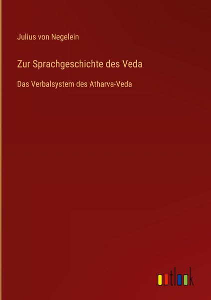 Produktbild: Zur Sprachgeschichte des Veda