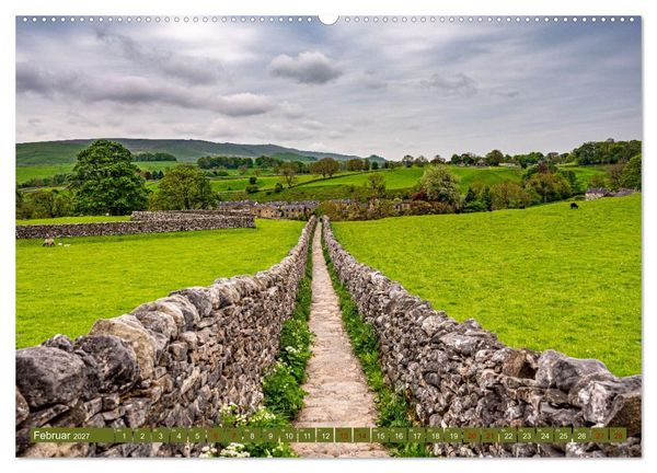 Produktbild: Yorkshire - Dales und Coast (hochwertiger Premium Wandkalender 2027 DIN A2 quer), Kunstdruck in Hochglanz