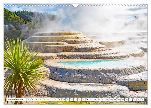 Produktbild: Neuseeland Nordinsel - faszinierende Orte am anderen Ende der Welt (Wandkalender 2026 DIN A3 quer), CALVENDO Monatskalender
