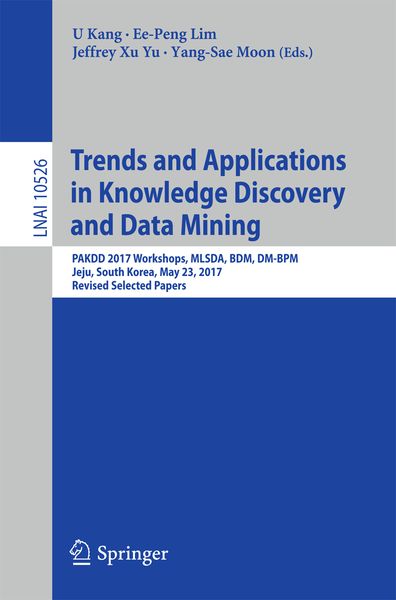 Produktbild: Trends and Applications in Knowledge Discovery and Data Mining