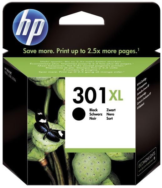 HP 301XL Druckerpatrone Original Schwarz CH563EE Tinte