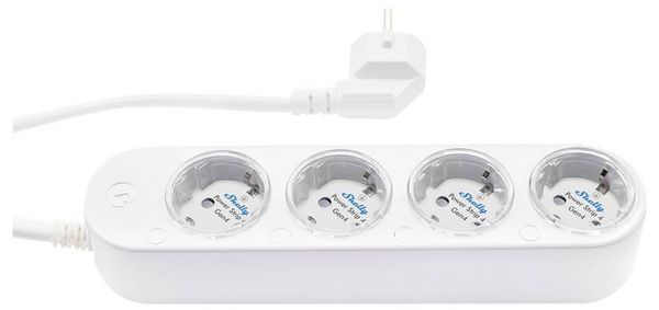 Produktbild: Shelly Power Strip 4 Gen4 Steckdose