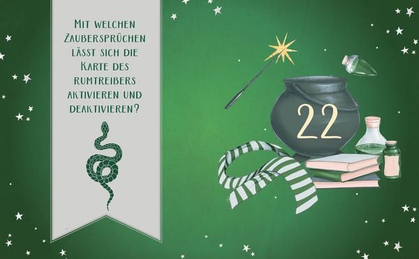 Mein Adventskalender-Mitmachbuch für Potterheads and Friends