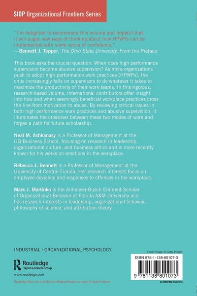 Produktbild: Understanding the High Performance Workplace