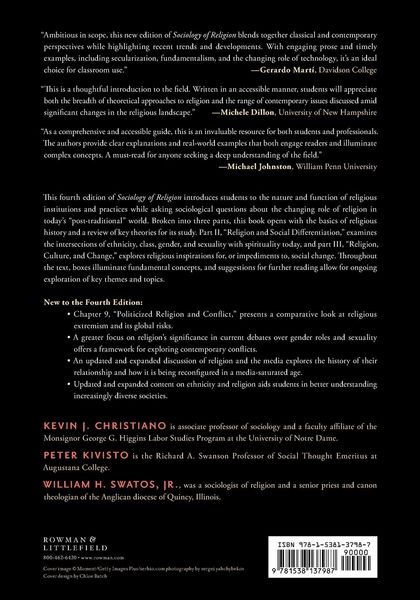 Produktbild: Sociology of Religion