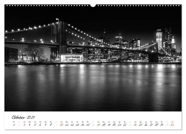 Produktbild: New York &ndash; The Big Apple (hochwertiger Premium Wandkalender 2027 DIN A2 quer), Kunstdruck in Hochglanz