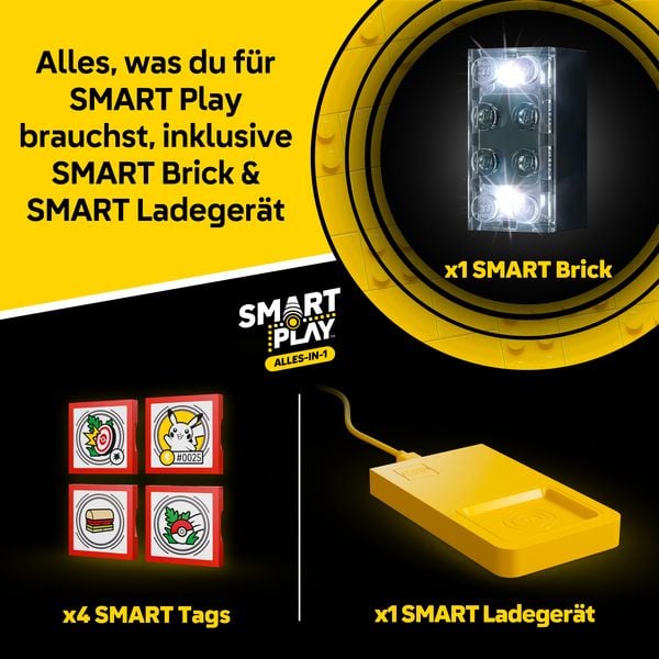 Produktbild: LEGO Pok&eacute;mon: SMART Play: Trainingshaus mit Pikachu All-in-1 Set 72164