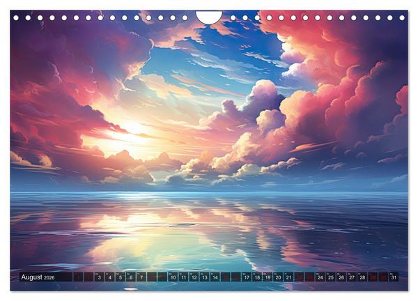 Produktbild: Inspirierende Str&auml;nde (Wandkalender 2026 DIN A4 quer), CALVENDO Monatskalender