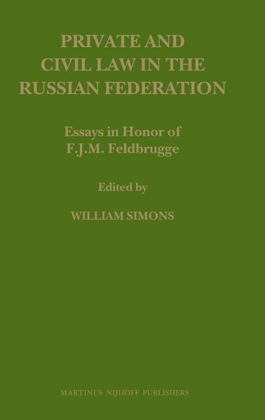Produktbild: Private and Civil Law in the Russian Federation