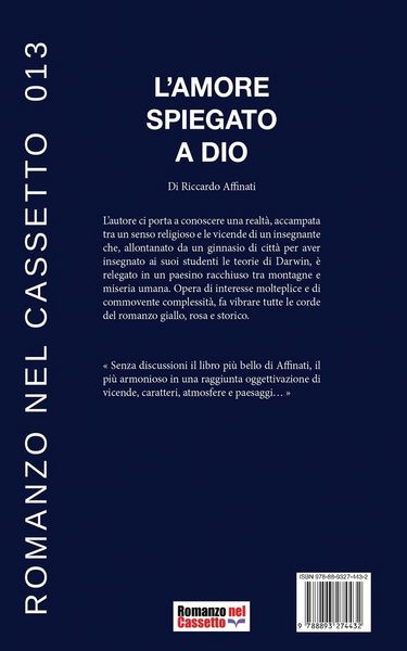 Produktbild: L'amore spiegato a Dio