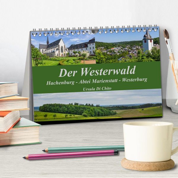 Produktbild: Der Westerwald (Tischkalender 2026 DIN A5 quer), CALVENDO Monatskalender