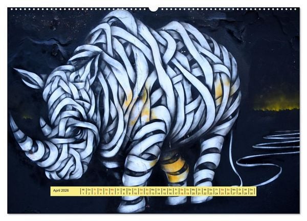 Produktbild: Street Art in London - cool, stylisch und hochprofessionell (Wandkalender 2026 DIN A2 quer), CALVENDO Monatskalender