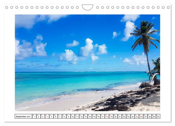 Produktbild: Dominikanische Karibik (Wandkalender 2027 DIN A4 quer), CALVENDO Monatskalender