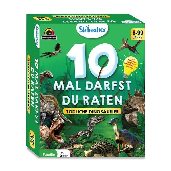 Produktbild: T&ouml;dliche Dinosaurier - 10 Mal darfst du raten