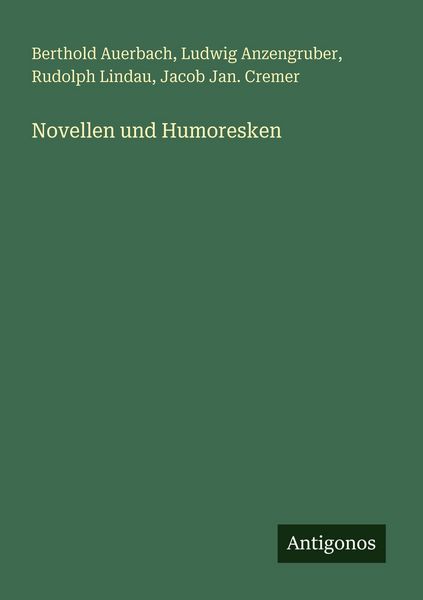 Produktbild: Novellen und Humoresken