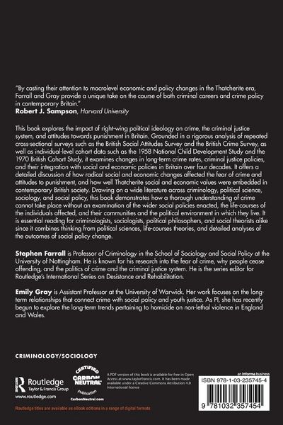 Produktbild: The Politics of Crime, Punishment and Justice