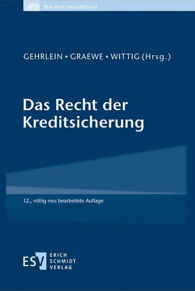 Produktbild: Das Recht der Kreditsicherung