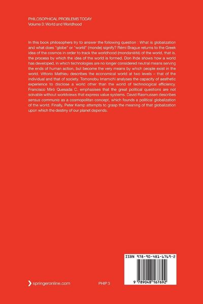 Produktbild: World and Worldhood / Monde et Mondan&eacute;it&eacute;