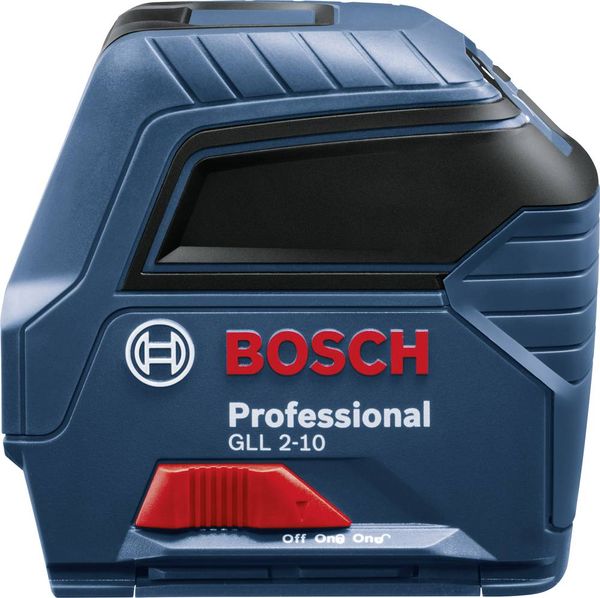 Produktbild: Bosch Professional GLL 2-10 Linienlaser selbstnivellierend, inkl. Tasche Reichweite (max.): 10 m
