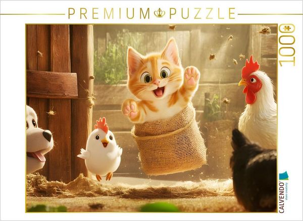 CALVENDO Puzzle Ein Motiv aus dem Kalender 'Witzige Weisheiten für Kinder' | 1000 Teile Lege-Größe 64x48cm Foto-Puzzle für glückliche Stunden