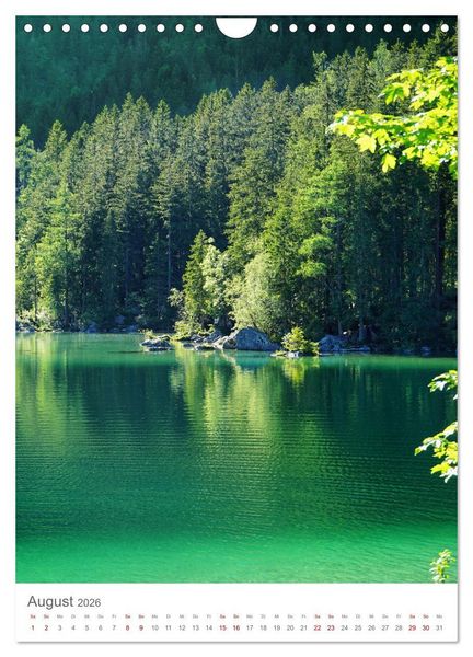 Produktbild: Alpenseen (Wandkalender 2026 DIN A4 hoch), CALVENDO Monatskalender