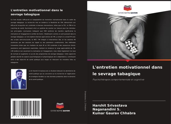 Produktbild: L'entretien motivationnel dans le sevrage tabagique