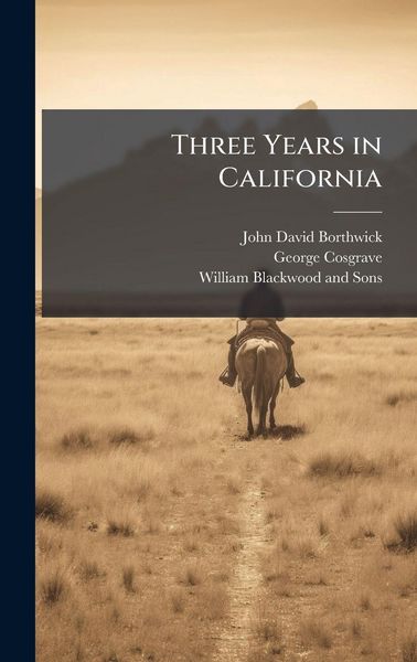 Produktbild: Three Years in California